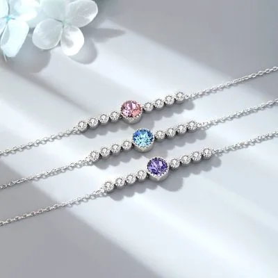 Lắc Tay Bạc Nữ đính Pha Lê Swarovski LILI 579467 13