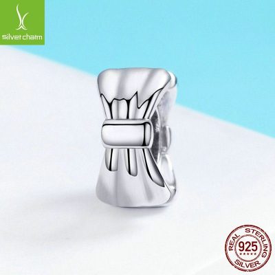 Bộ sưu tập hạt charm bạc mạ bạch kim xỏ DIY dát đá Zircon LILI_526941-03