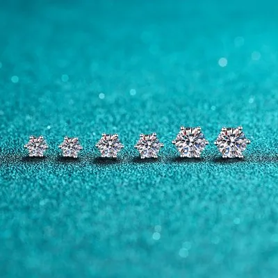 Khuyên Tai Bạc Nữ đính Kim Cương Moissanite Sigmund LILI 192668 30
