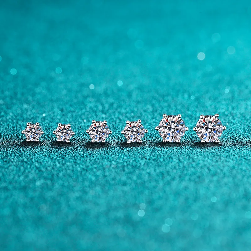 Khuyên Tai Bạc Nữ đính Kim Cương Moissanite Sigmund LILI 192668 30