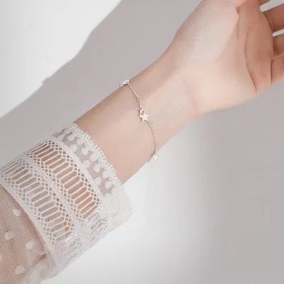 Lắc Tay Bạc Nữ Hình Con Sao Biển LILI 376462 11