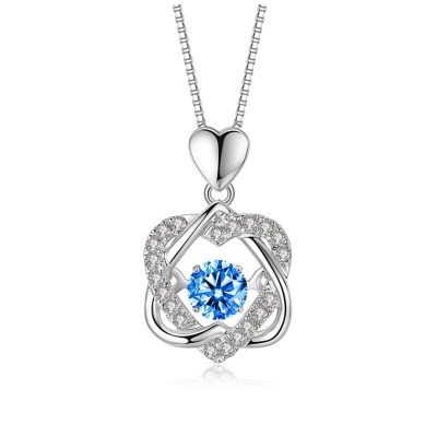 Dây chuyền bạc mạ vàng hai trái tim lồng LILI_583553-5