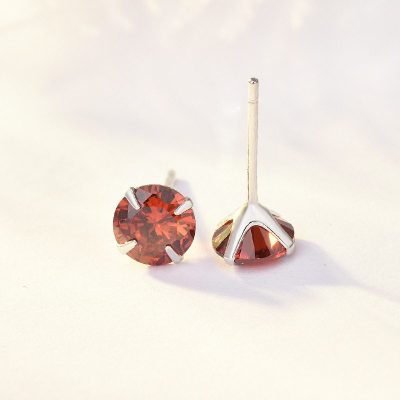 Bông Tai Bạc đính đá Zircon Phong Cách LILI 488357 15