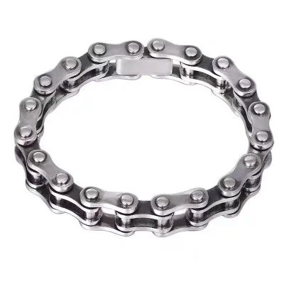 Lắc Tay Bạc Nam Dạng Mắt Xích Xe LILI 997725 10