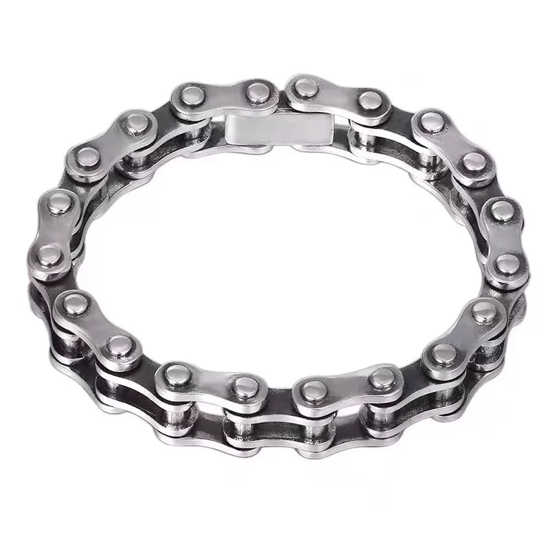Lắc Tay Bạc Nam Dạng Mắt Xích Xe LILI 997725 10