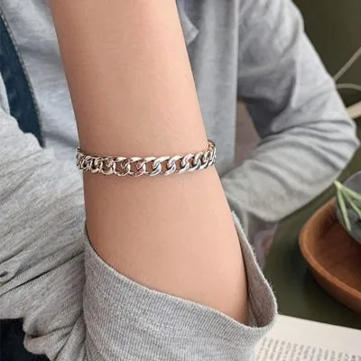 Lắc Tay Bạc Nam Mắt Xích Prince LILI 144138 14