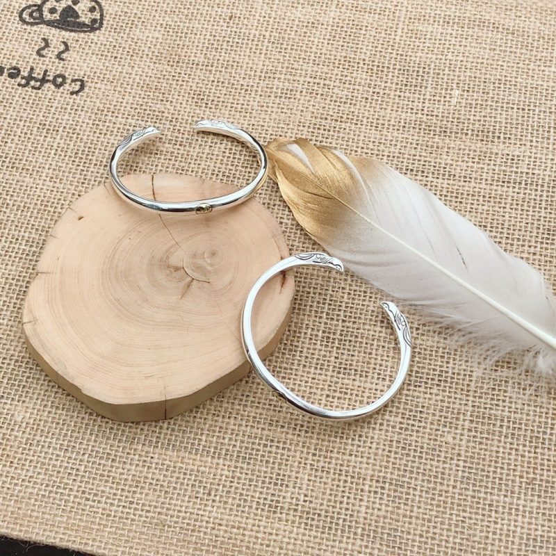 Lắc tay Vòng Tay Bạc Cánh Chim Cách điệu LILI 145822 4