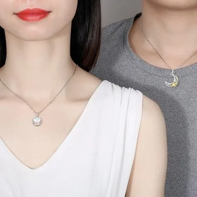 Dây Chuyền đôi Bạc đính đá CZ Forever Love LILI 528145 16