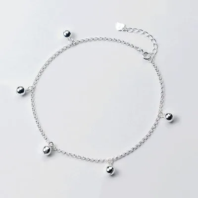 Lắc Chân Bạc Nữ Gắn Chuông LILI 822822 18