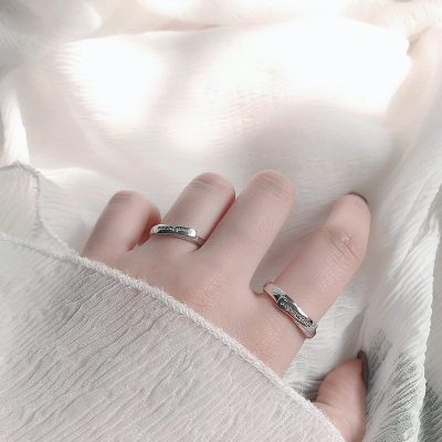 Nhẫn đôi bạc Cool Love khắc tên chữ tùy chỉnh LILI_888464_5