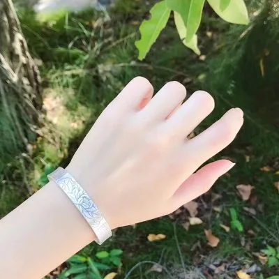 Lắc tay bạc nữ nam chú đại bi bát nhã tâm kinh LILI_395319_8