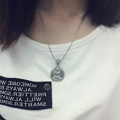 Mặt Dây Chuyền Bạc Nam Nữ Hình 8 Vị Phật Bản Mệnh 12 Con Giáp LILI 366628 9