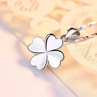 Mặt Dây Chuyền Bạc Nữ Cỏ 4 Lá Lucky LILI 637767 1