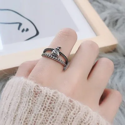 Nhẫn bạc nữ hình túi tiền Love Money LILI_691464_4