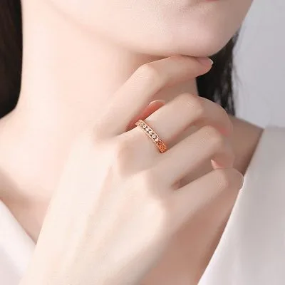 Nhẫn bạc nữ mạ vàng đính đá CZ Ares LILI_583794_4