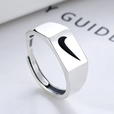 Nhẫn bạc nữ nam hình Nike LILI_879138_1