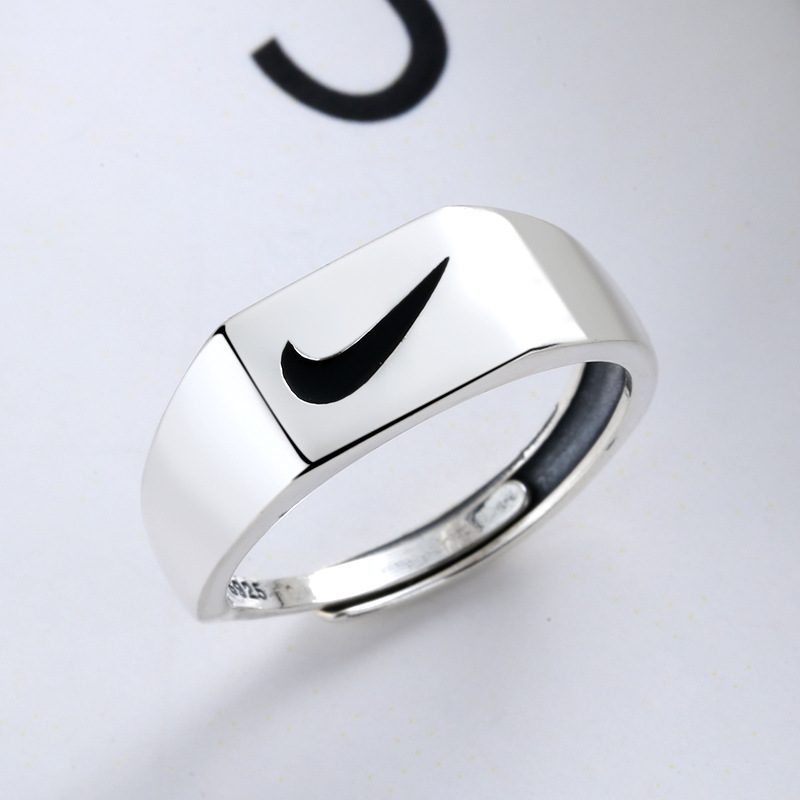 Nhẫn bạc nữ nam hình Nike LILI_879138_2