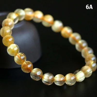 Vòng tay thạch anh tóc vàng 6A nữ nam LILI_378476_1