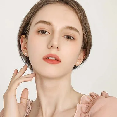 Bông Tai Bạc Nữ Nam Tròn Trơn Windy LILI 782139 20
