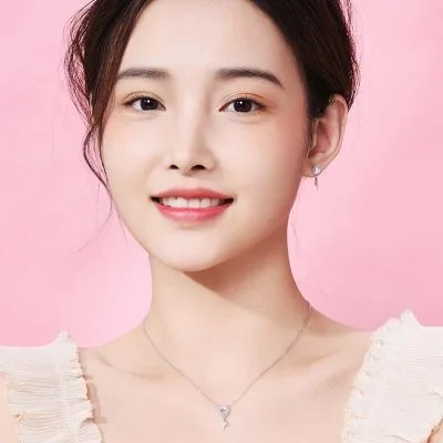 Bông Tai Bạc Nữ Nàng Tiên Cá đính đá Aurora LILI 619428 9