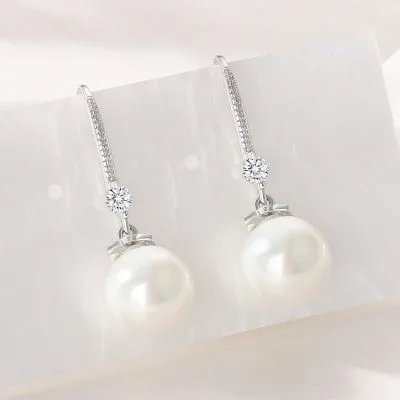 Bông Tai Bạc Nữ Ngọc Trai Thời Trang LILI 238883 1