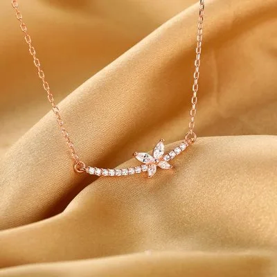 Dây Chuyền Bạc Nữ Cánh Bướm Gió Lạnh LILI 933796 2