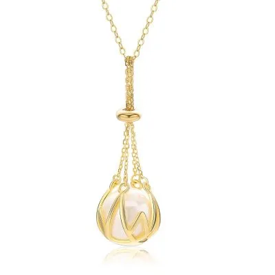 Dây Chuyền Bạc Nữ Ngọc Trai Dạng Treo đặc Biệt LILI 655644 3