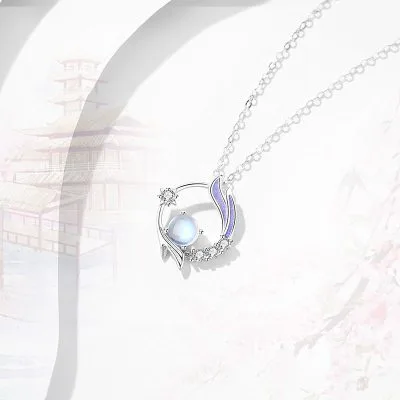 Dây Chuyền Bạc Nữ Phong Cách Cổ Trang CZ LILI 831944 1
