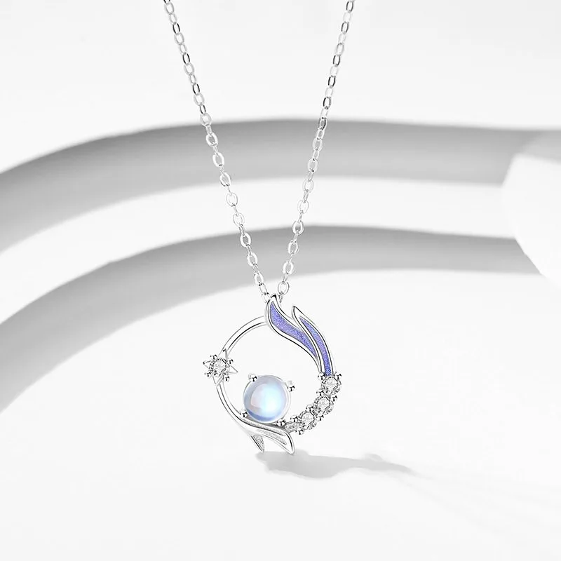 Dây Chuyền Bạc Nữ Phong Cách Cổ Trang CZ LILI 831944 3