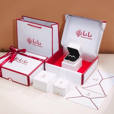 Nhẫn đôi Bạc Free Size đính đá CZ Hiệp Sĩ Và Công Chúa LILI 819229 10