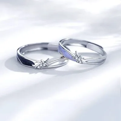 Nhẫn đôi bạc khắc tên chữ theo yêu cầu hình Kỳ Lân Couple BFF LILI_649164_27