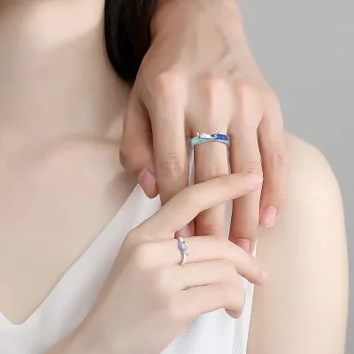 Nhẫn đôi Bạc Rồng Phượng LILI 449175 2