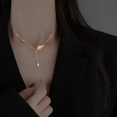 Dây chuyền bạc nữ đính đá CZ đôi cánh thiên thần LILI_759831_1