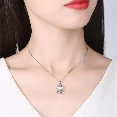 Mặt dây chuyền bạc nữ khóa trường mệnh LILI_312712_5