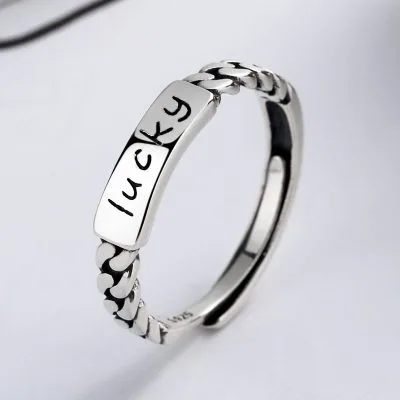 Nhẫn bạc nữ may mắn Lucky Day LILI_791795_1