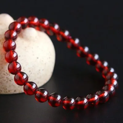 Vòng Tay đá Garnet 7A Nữ Nam LILI 655177 1
