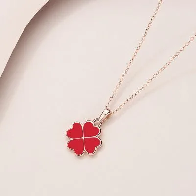 Dây Chuyền Bạc Nữ 2 Mặt đổi Màu Theo Nhiệt độ LILI 433752 4
