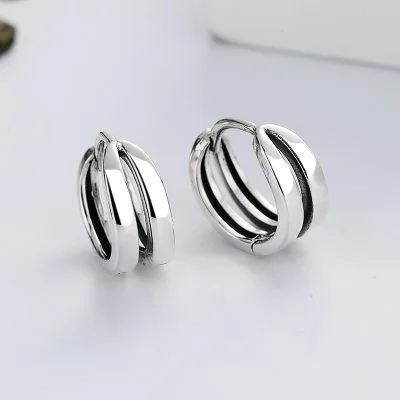 Khuyên Tai Bạc Nữ Tròn Eirlys LILI 976982 1