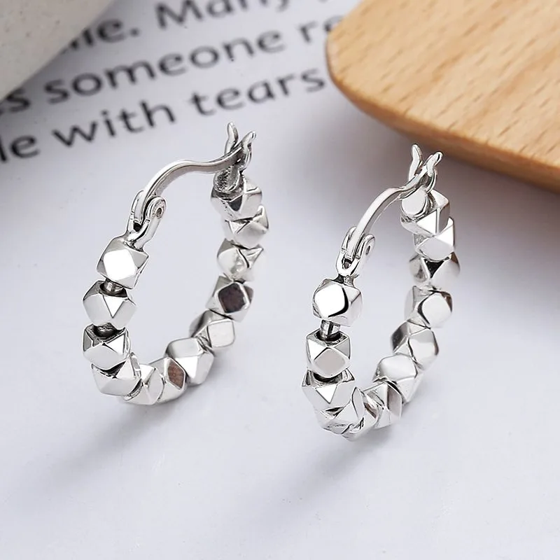 Khuyên Tai Bạc Nữ Tròn Esperanza LILI 546568 1