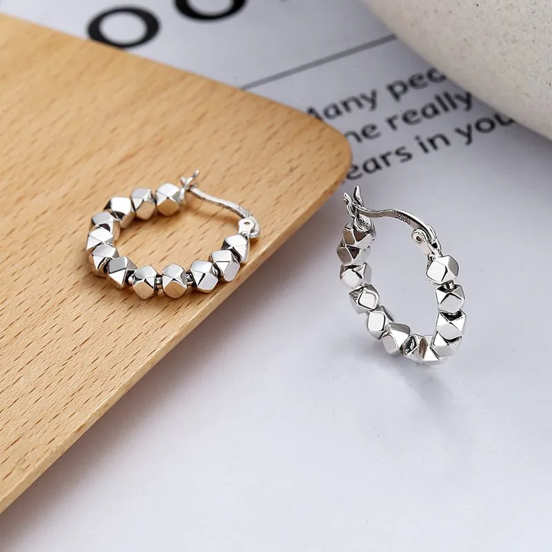 Khuyên Tai Bạc Nữ Tròn Esperanza LILI 546568 2