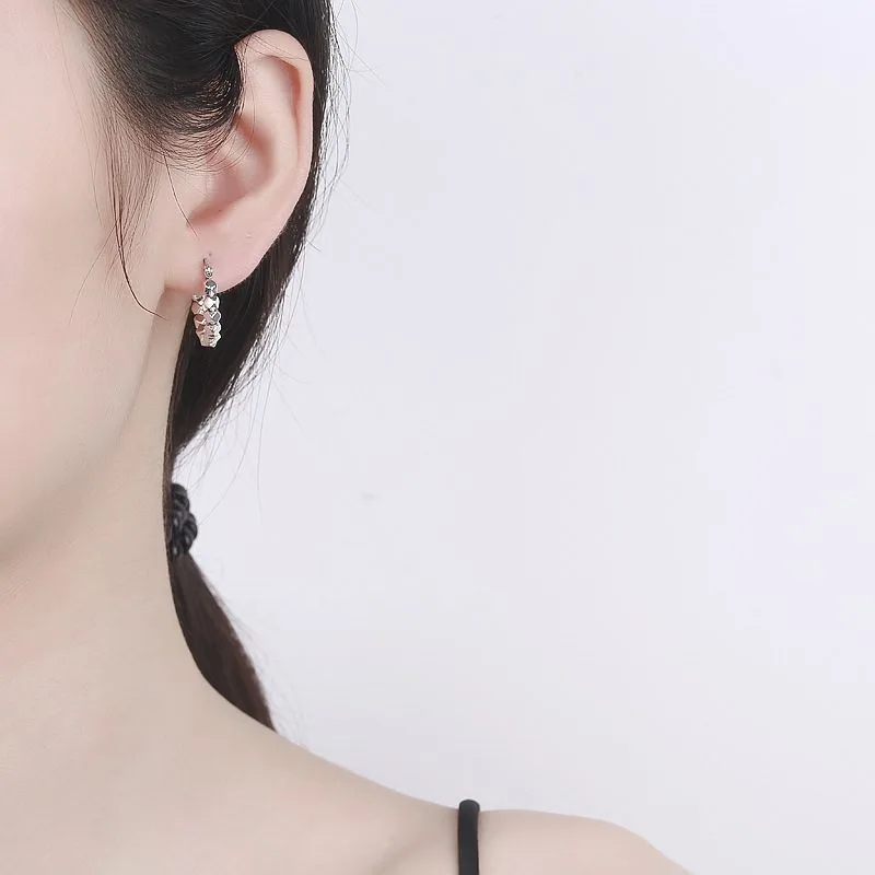 Khuyên Tai Bạc Nữ Tròn Esperanza LILI 546568 3