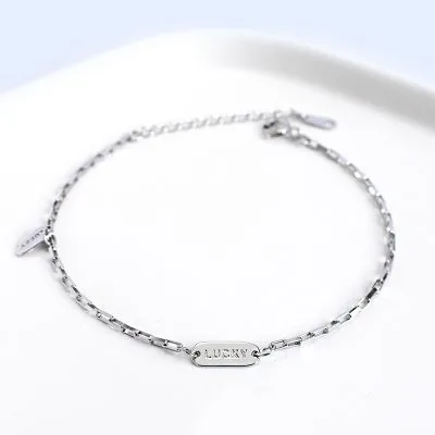 Lắc Tay Bạc Nữ Chuỗi Hộp Lucky LILI 244674 2