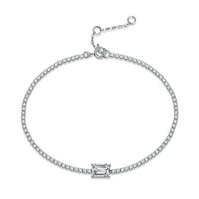 Lắc Tay Bạc Nữ đính Kim Cương Moissanite Phelim LILI 979813 1