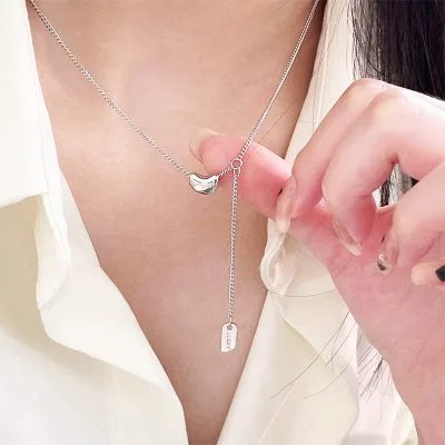 Dây Chuyền Bạc Nữ Chuỗi Hình Hạt đậu Drusilla LILI 774955 2