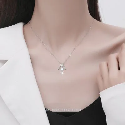 Dây Chuyền Bạc Nữ đính đá CZ 12 Cung Hoàng đạo Sophronia LILI 218839 5