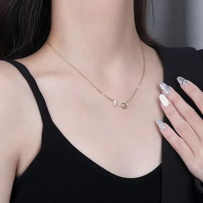 Dây Chuyền Bạc Nữ đính đá CZ Hình Bông Hoa Hồng Rose LILI 579451 1