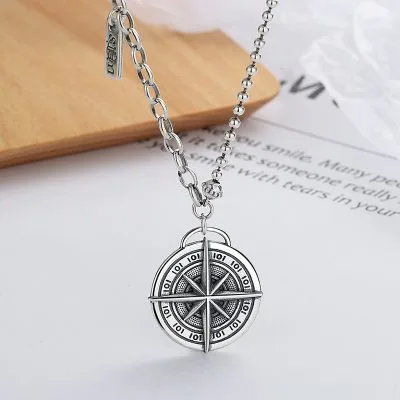 Dây Chuyền Bạc Nữ Hạt Tròn Vuông Hình Ngôi Sao Cách điệu Binky LILI 117658 1