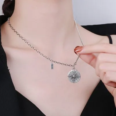 Dây Chuyền Bạc Nữ Hạt Tròn Vuông Hình Ngôi Sao Cách điệu Binky LILI 117658 4