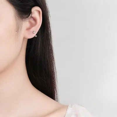 Khuyên Tai Bạc Nữ đính đá CZ Jezebel LILI 873257 4