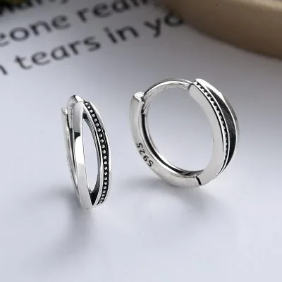Khuyên Tai Bạc Nữ Tròn Cách điệu Esperanza LILI 265594 1